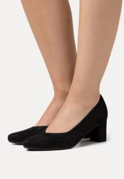 Gabor Comfort Klassieke Pumps - Black/Silver -Gabor 034549daa4eb445ca2a100f8c50d2fcd