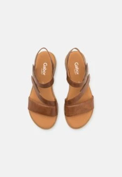 Gabor Comfort Sandalen Met Plateauzool - Peanut -Gabor 27c0585c4802445dbfa70a116beeb7e5