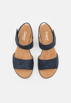 Gabor Comfort Sandalen Met Sleehak - Dark Blue -Gabor 37adcdd96a4c4a63a5c696aa56b64d43