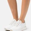 Gabor Comfort Wide Fit - Sneakers Laag - Weiss/Platino -Gabor 51a69b3fbcf24798b7749c73d0056599