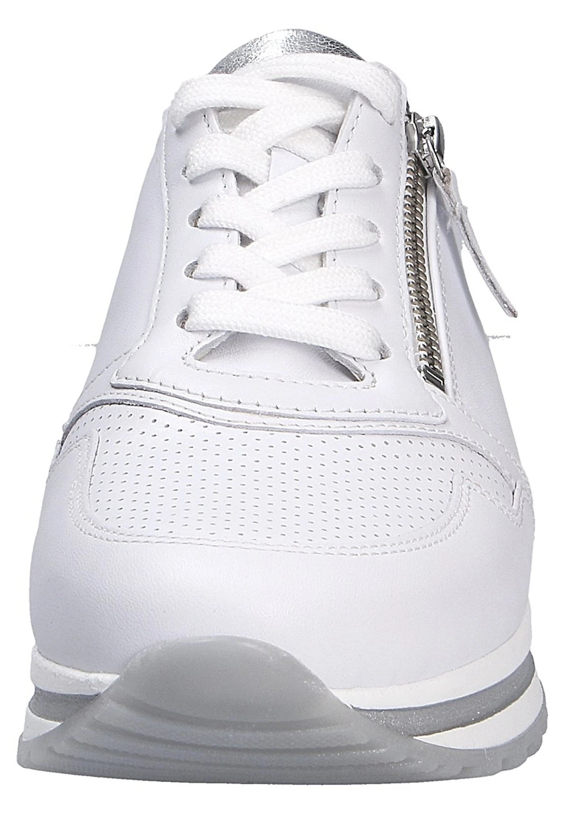 Gabor Comfort 26-528 - Sneakers Laag - Weiss/Silber Perf 8 Gabor Comfort 26-528 - Sneakers Laag - Weiss/Silber Perf - Afbeelding 6