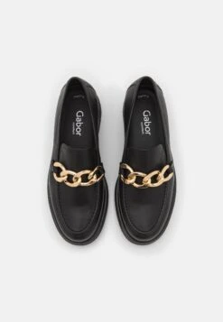 Gabor Comfort Instappers - Schwarz/Gold -Gabor 5ffecbe0d90e4635932127f82f2648f1