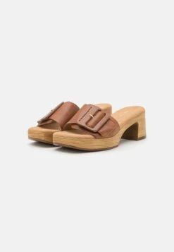 Gabor Comfort Clogs - Camel -Gabor 6779cce9028541f697318f0749e9b42b