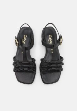Gabor Comfort Sandalen - Schwarz/Gold 12 Gabor Comfort Sandalen - Schwarz/Gold -Gabor 7d6a6ad5f64c42629920cc996aee96fb