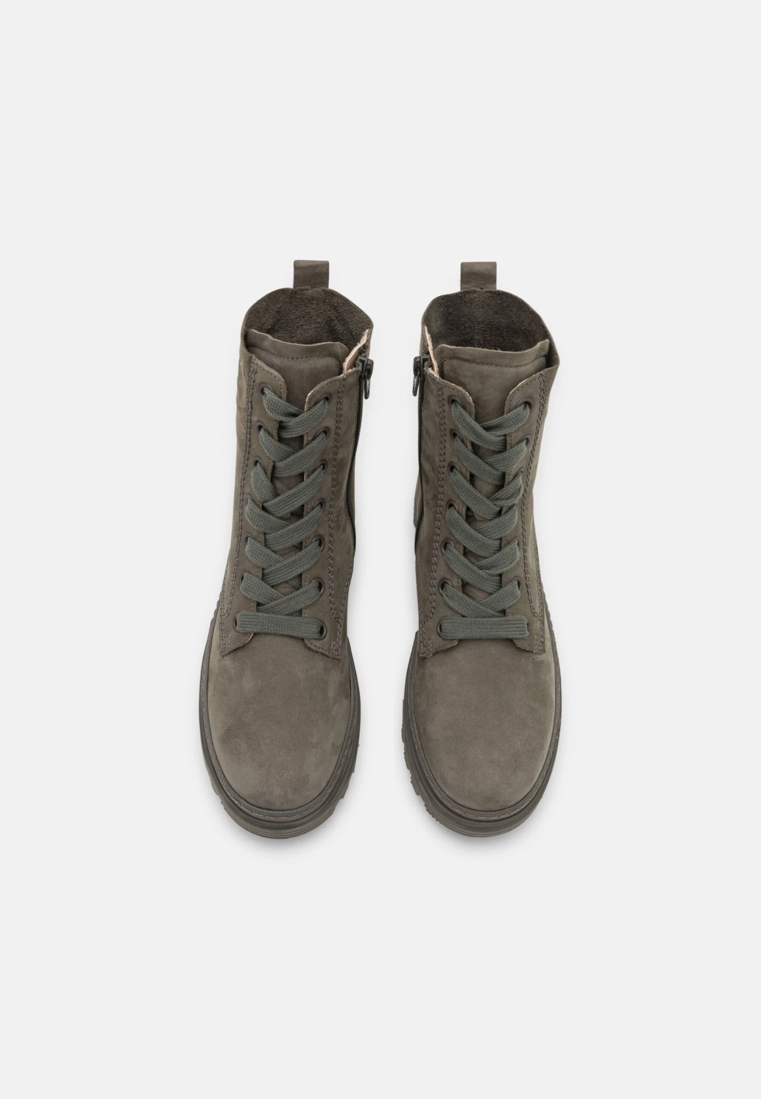 Gabor Comfort Enkellaarsjes Met Plateauzool - Efeu 8 Gabor Comfort Enkellaarsjes Met Plateauzool - Efeu - Afbeelding 6