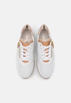 Gabor Comfort Sneakers Laag - Weiß/Champagne/Natur -Gabor ae7ff8c3a5c44b8895ecdb899b384c11