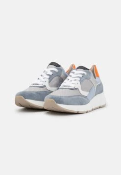 Gabor Comfort Sneakers Laag - Grau/Cielo/Orange -Gabor bc2075d31a8948fdb2c47181a5f37f56