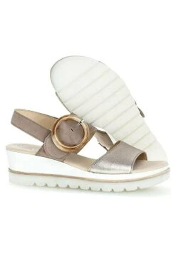 Gabor Comfort Comfort- Sandalen Met Plateauzool - Beige -Gabor bd072b8c11b847eca6ba83980a47e315
