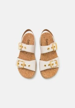 Gabor Comfort Sandalen Met Plateauzool - Neve/Gold -Gabor c30d3d5811bd4831ad0c58bf2c6b7c2b