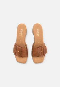 Gabor Comfort Clogs - Camel -Gabor cfabcedef17b4c2280b63c496015d00b
