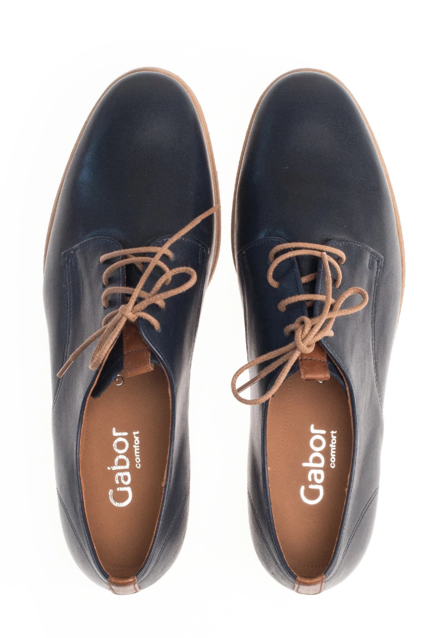 Gabor Comfort Veterschoenen - Navy 3 Gabor Comfort Veterschoenen - Navy - Afbeelding 2