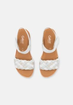 Gabor Comfort Sandalen Met Plateauzool - Bianco/Light Mint/Crem -Gabor db05d444be604c0ab052ebe135383505