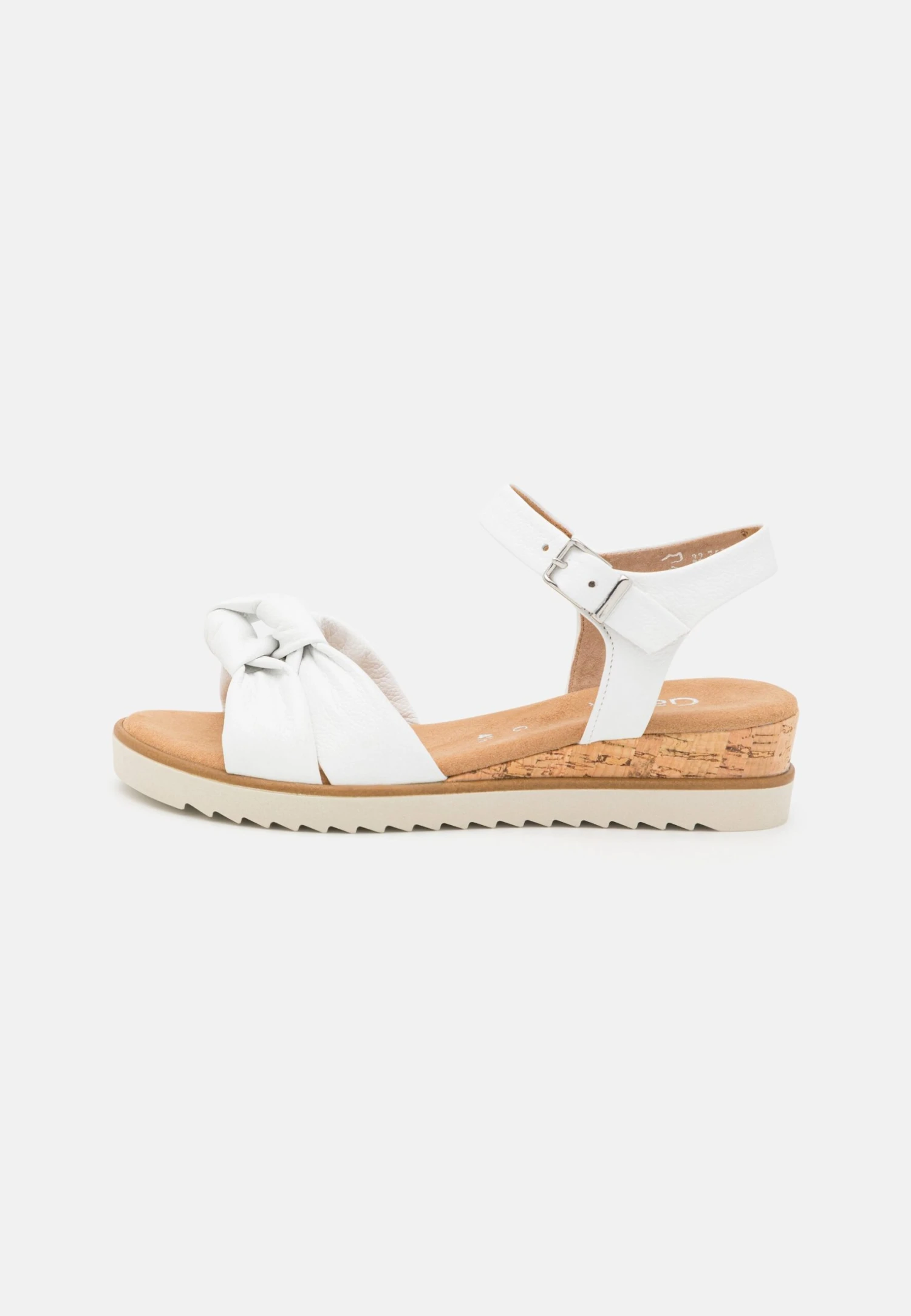 Gabor Comfort Sandalen Met Sleehak - Weiß 4 Gabor Comfort Sandalen Met Sleehak - Weiß - Afbeelding 2