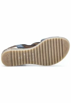Gabor Comfort Sandalen Met Sleehak - Ocean Korkts Honi -Gabor e18bbb7d46844fa189b9ac325bbab9ed