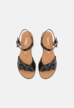 Gabor Comfort Sandalen Met Sleehak - Schwarz -Gabor e4651e112683431db0d009cc6d760e48