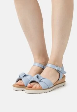 Gabor Comfort Sandalen Met Sleehak - Sky