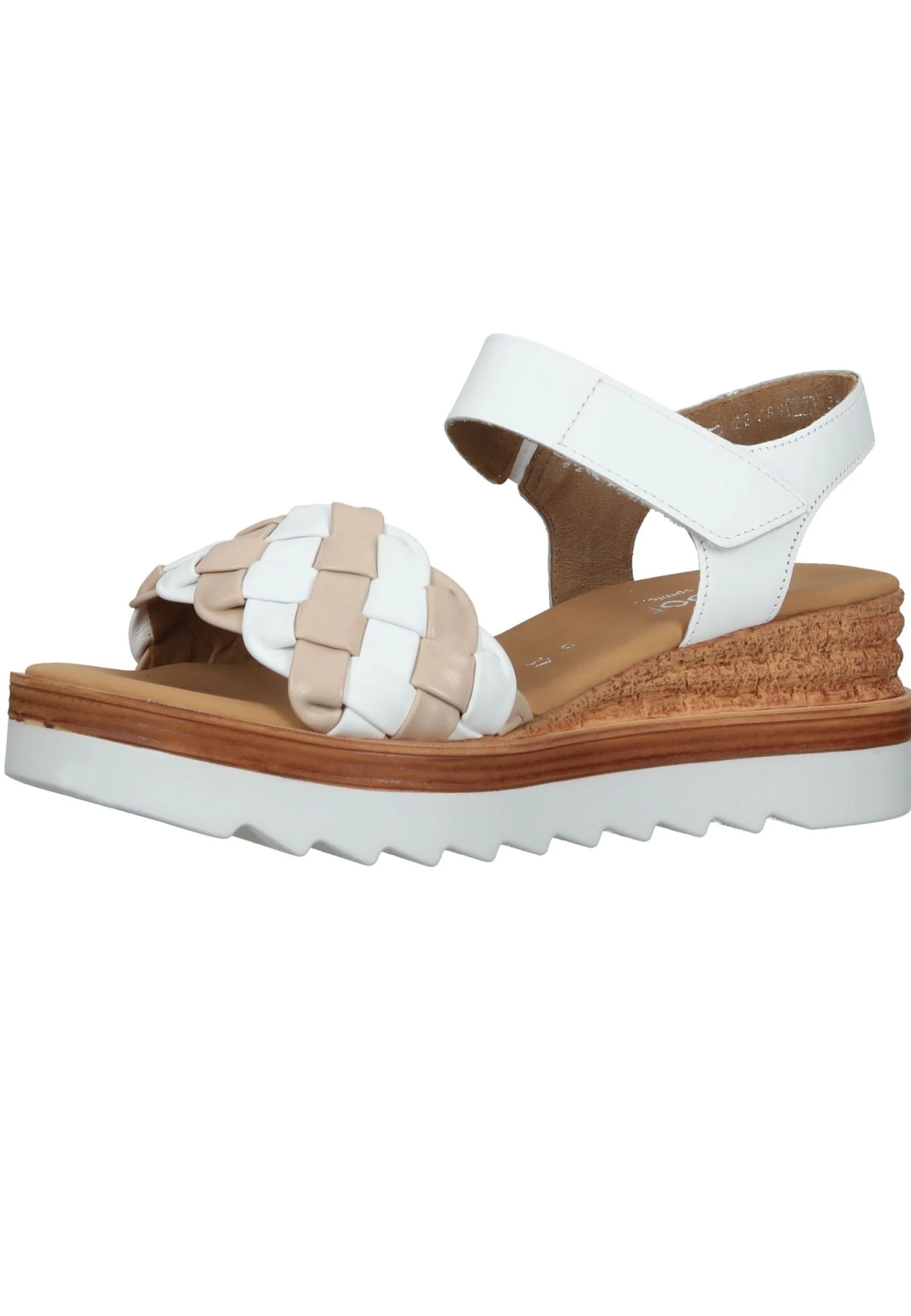 Gabor Comfort Sandalen Met Plateauzool - Weiss New Rose 3 Gabor Comfort Sandalen Met Plateauzool - Weiss New Rose